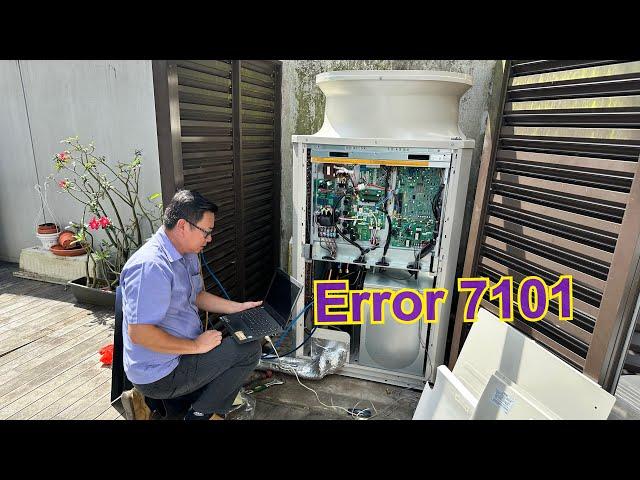 Mitsubishi Electric VRF | Error 7101 | LEV Kit | M Series Capacity setting