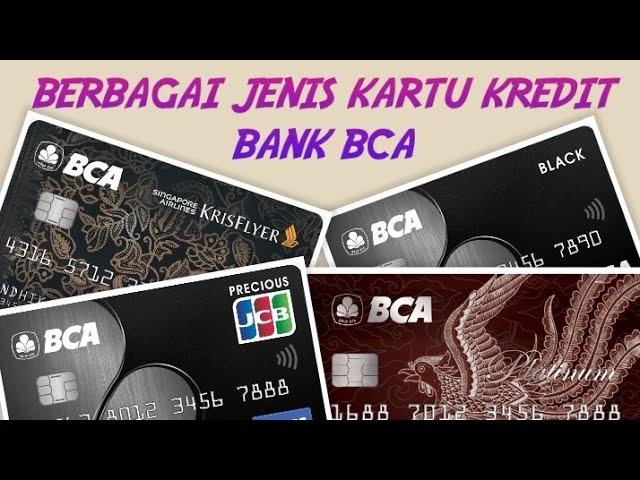 jenis kartu kredit Bank BCA