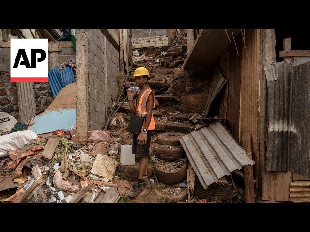 AP reporter at the scene of massive destruction from Cyclone Chido in Mayotte