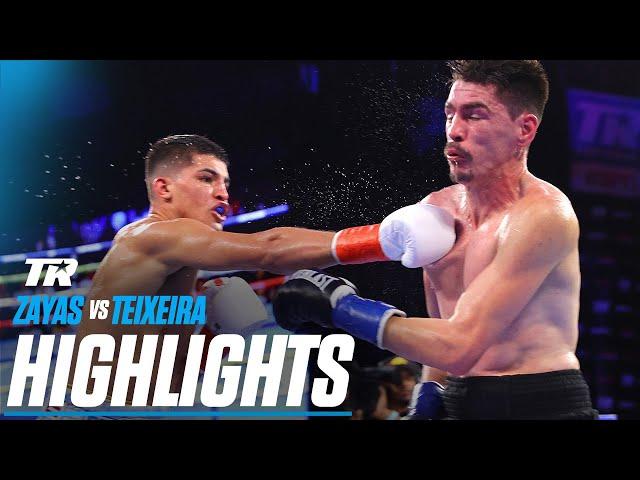 Xander Zayas Earns UD Against A Tough Patrick Teixeira | FIGHT HIGHLIGHTS