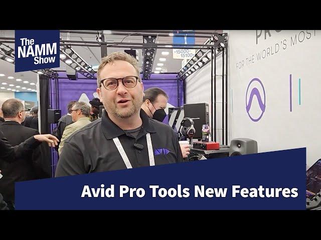 NAMM 2025: New Features in Avid Pro Tools