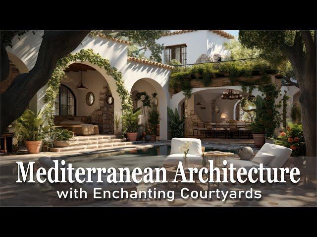 Nature's Embrace: The Art of Courtyards in Mediterranean Architecture