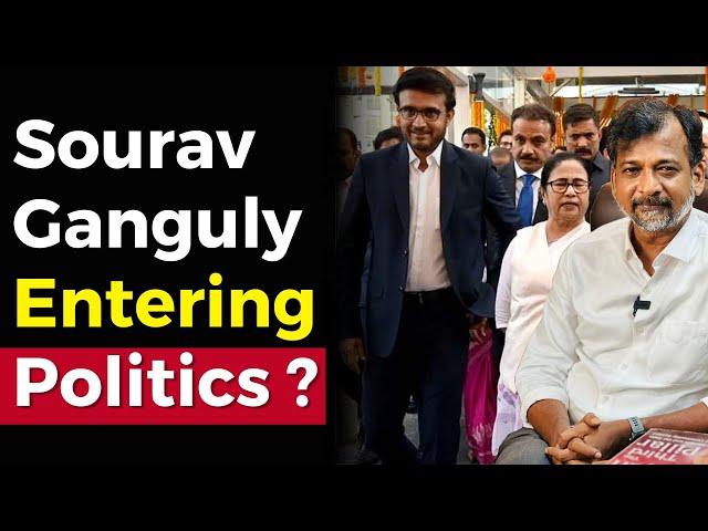 Sourav Ganguly Entering Politics? | English | Israel Jebasingh Ex IAS