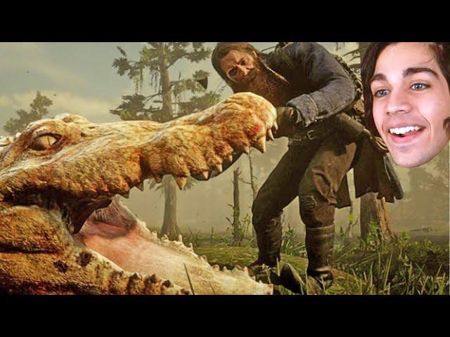 Using RANDOM Weapons to hunt every Legendary Animal in RDR 2+ The Last of Us 2 Later