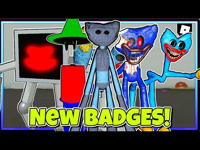 HOW TO GET ALL 5 NEW BADGES in Become Tiky And Everything Else | ROBLOX