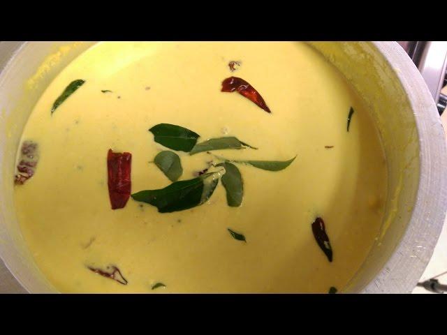 how to make kerala style Pulissery or Kachiya moru /Buttermilk curry recipe-HD