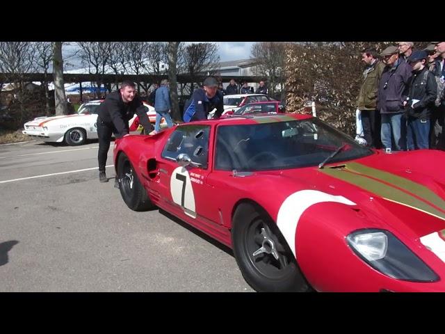 Ford GT40 1965 and Ford GT40 no  8, Gurney Cup, 80th Members' Meeting, Goodwood Motor Circuit