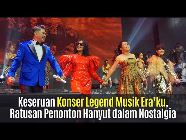 Keseruan Konser Legend Musik Era’ku, Ratusan Penonton Hanyut dalam Nostalgia