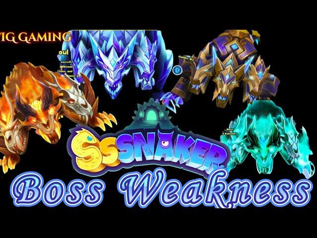 SSSnaker All Four Crusade Bosses Weakness // Other World Raid