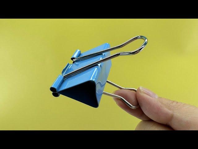 10 Amazing Hacks With Binder Clips That Are Really Useful