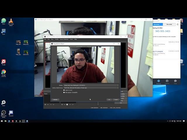 How to: Add Zoom video conferencing to OBS for livestreaming