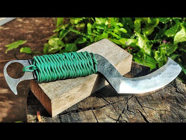Knife Making - Forging a Knife in Khopesh Style