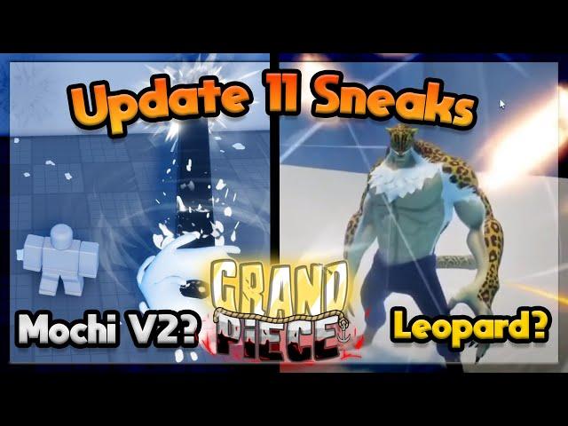 [GPO] Update 11 Is Looking Promising (Leopard, Mochi V2, Dragon) | Update Sneaks Grand Piece Online