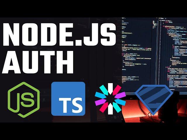 Build an Authentication API with Node.js, TypeScript, Typegoose, ExpressJS & Zod