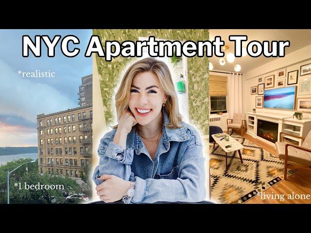 1 Bedroom NYC Apartment Tour | living alone in nyc in my 30s