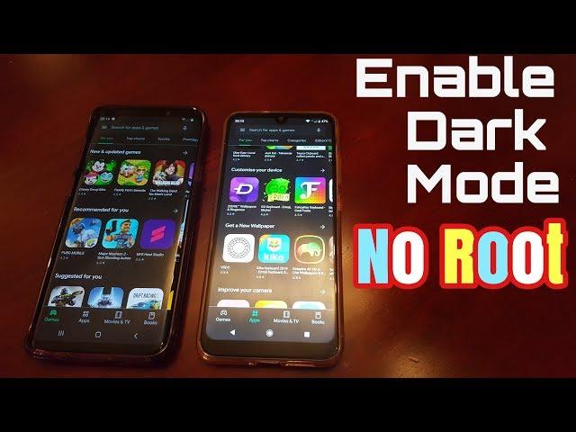 Enable Dark Mode/Night Mode On Most Android Devices (NO ROOT NEEDED)