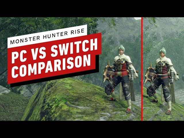 Monster Hunter Rise: PC vs Switch Comparison