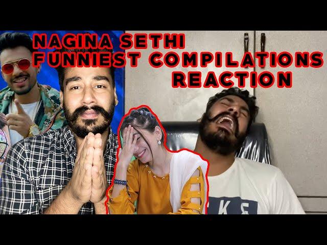 Nagina Sethi Funniest Compilation REACTION|Nagina Sethi NEW VIDEO| ACHA SORRY REACTION