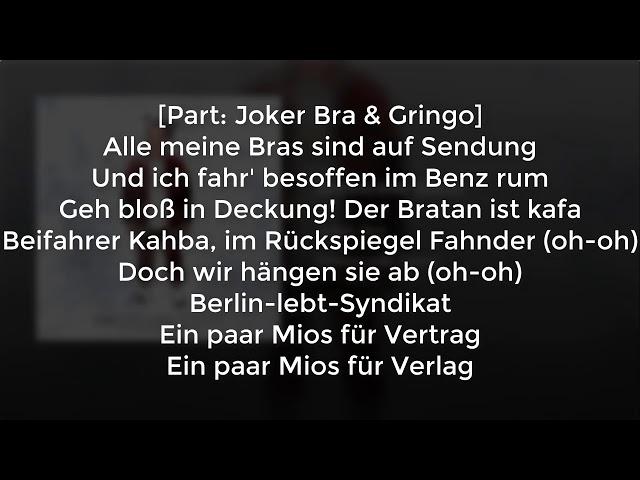 Dresscode Gucci - Joker Bra | LYRICS | Numeax