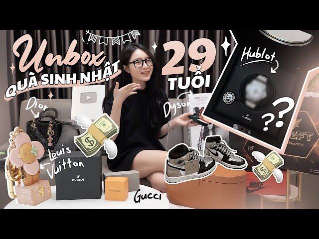 Vlog#86 ĐẬP HỘP QUÀ SINH NHẬT TUỔI 29 CỦA CHỊ GÀ TÂY TÂY