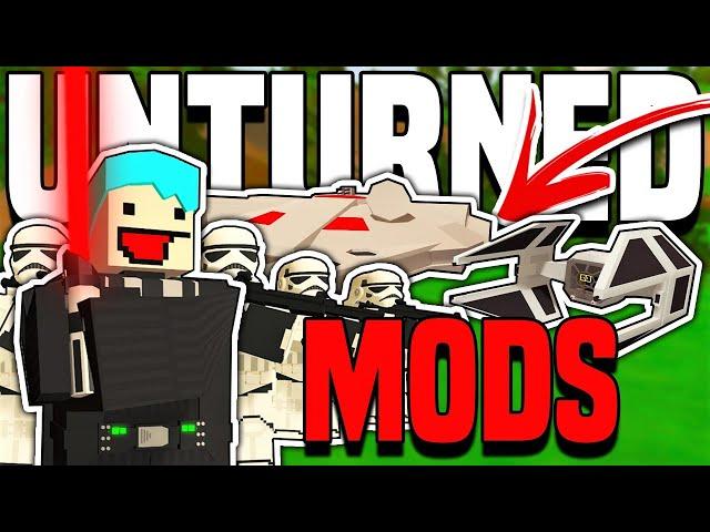 EPIC STAR WARS PACK!! - This MOD is INSANE! (Unturned Mods Showcase 2020)