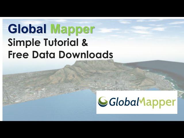 Simple GIS Software – Mapping, Photogrammetry, LiDAR and more!