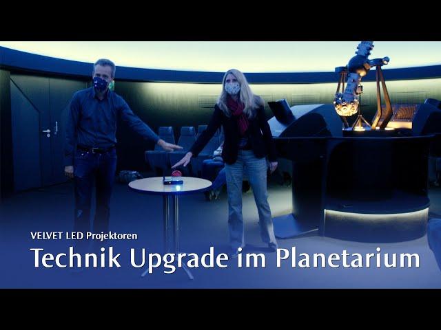 Technik-Upgrade im Planetarium