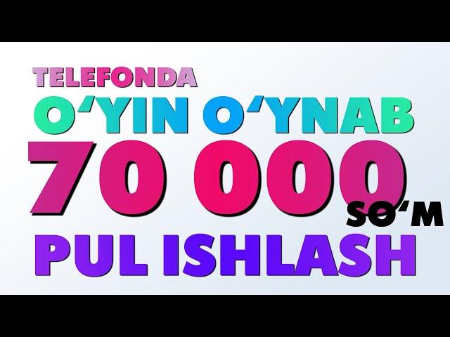 O'yin o'ynab internetda pul ishlash 2021 Happy Digging SARMOYASIZ INTERNETDA PUL TOPISH USULI