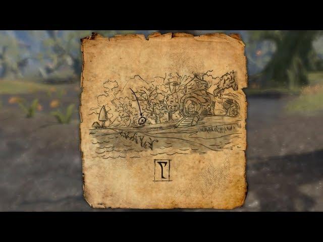 Deshaan Treasure Map V Location Elder Scrolls Online