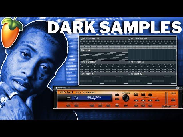 How To Makes EVIL DARK Samples For Southside 808 Mafia | FL Studio 21