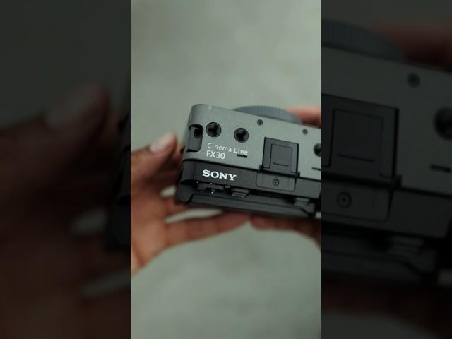 Canon Filmmaker SWITCHED Back To SONY! (FX30) #sony #fx30 #filmmaking #shorts