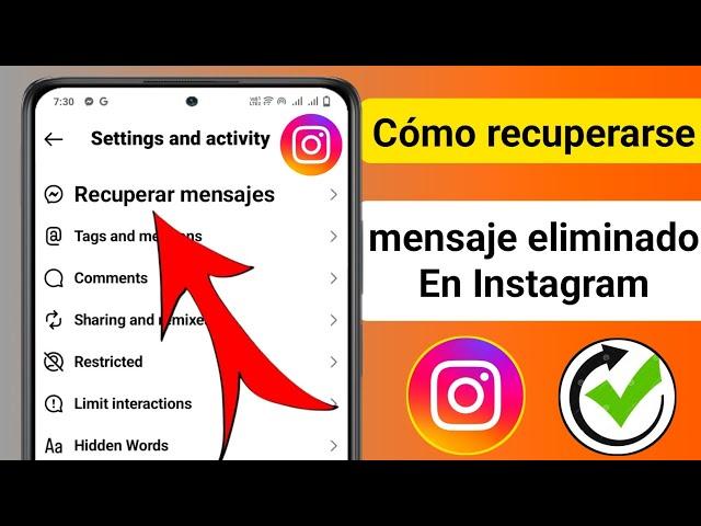 ¡Cómo recuperar chats eliminados en la recuperación de datos de Instagram!