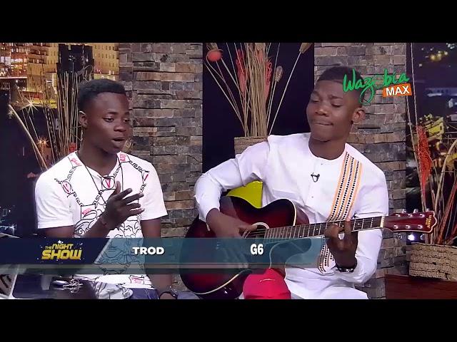 TROD AND G6 PERFORM LIVE WITH GUITAR - THE NIGHT SHOW