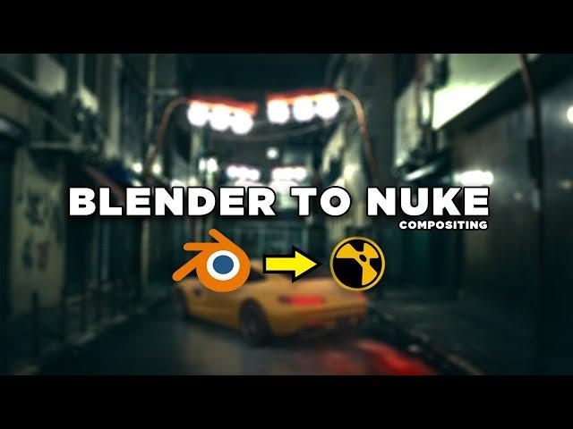 Blender to Nuke | workflow | Compositing | Showreel | BalajiMalarvizhi