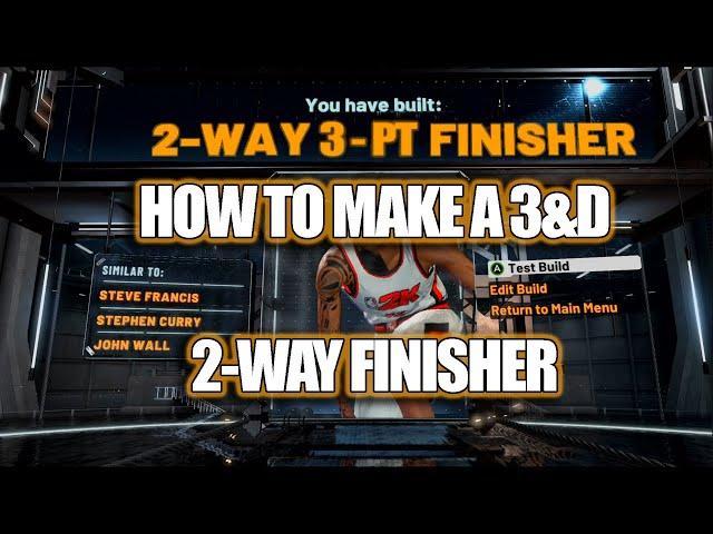 HOW TO MAKE A 2-WAY FINISHER WITH HoF SHOOTING BADGES | Build Titles Are Meaningless in NBA 2k20