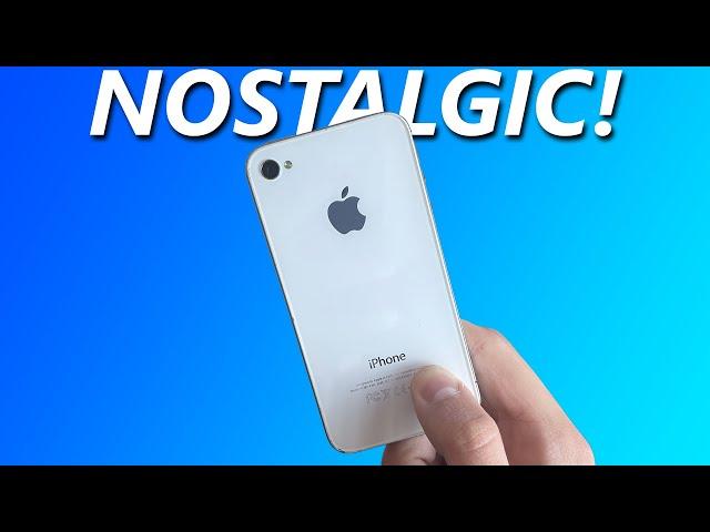 The NOSTALGIC iPhone 4s in 2024!