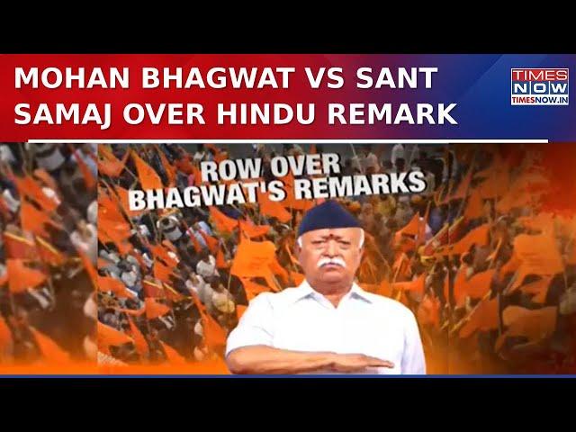 Mohan Bhagwat Vs Sant Samaj Over RSS Chief's 'Hindu' Remark, Oppn Claims 'BJP Spreading Hatread'