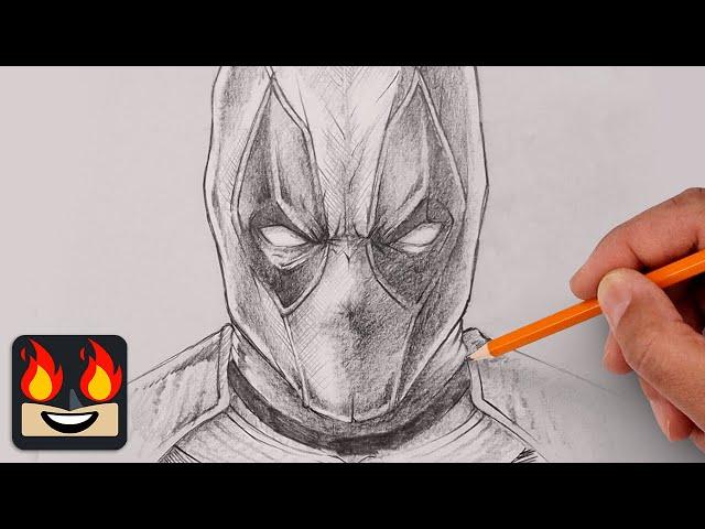 How To Draw Deadpool | Sketch Tutorial