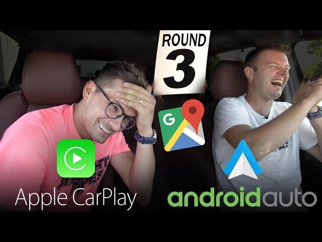 Android Auto vs Apple CarPlay - 2018 GOOGLE MAPS UPDATE!