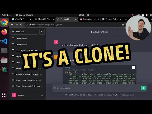 Making my ChatGPT Clone actually work!