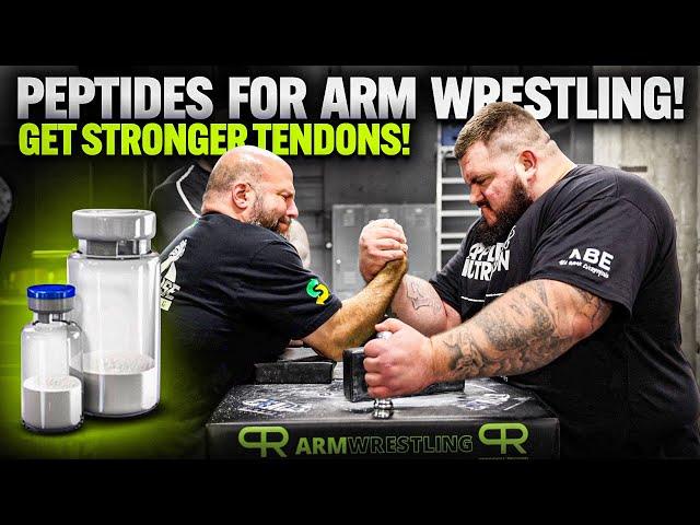 Adam The Bodybuilder Bully Peptide Protocol for Arm Wrestling | Increasing My Tendon Strength!