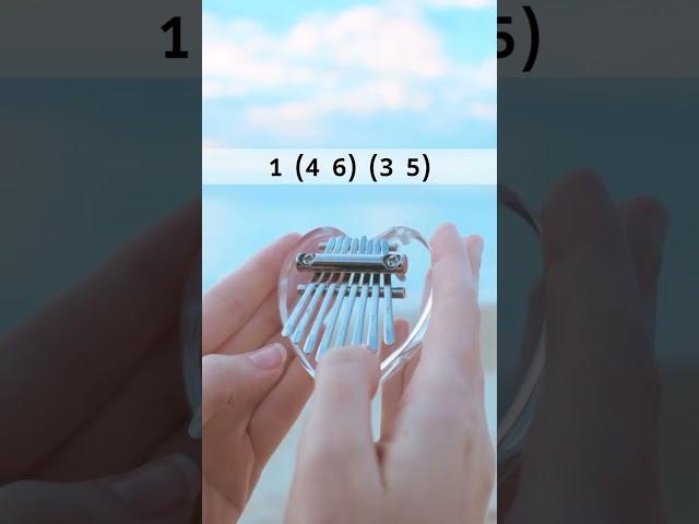 Somewhere Over the Rainbow | 8key Kalimba Easy Tutorial & Tabs