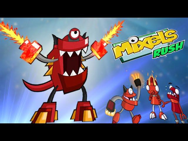 Mixels Rush: Final Boss Level  infernite Land - Cartoon Network Games