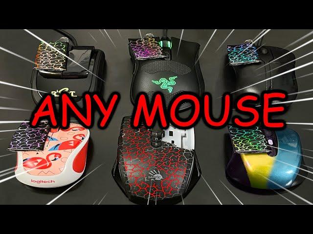 Turn ANY mouse into a Bloody A70 (CUSTOM TAPE)