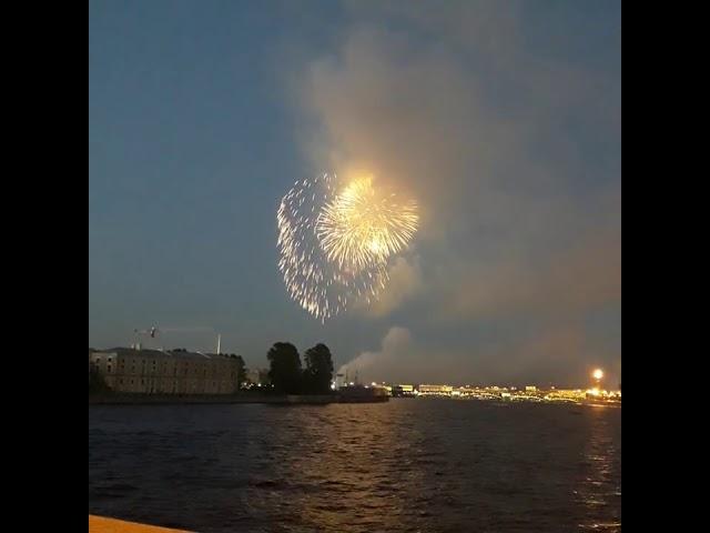 Салют в честь ВМФ 26.07.2020 Санкт Петербург