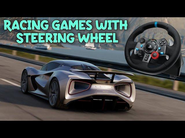 10 Best Racing Games With Steering Wheel Support