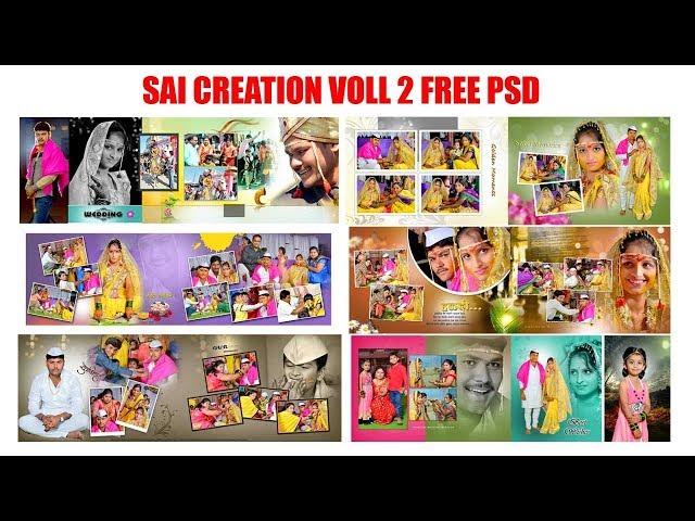 SAI PSD CREATION FREE WEDDING PSD 12 x 36 Voll 2