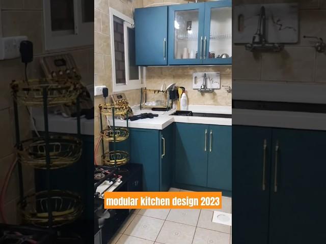 aluminium modular kitchen  || #shorts #ytshorts #viral #kitchen