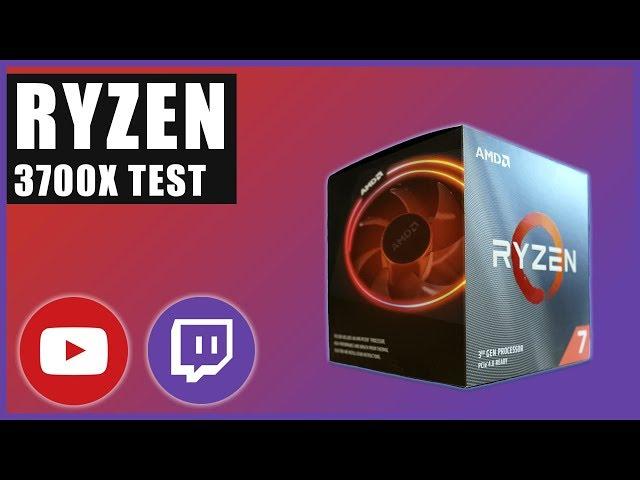 AMD Ryzen 7 3700x Streaming Test (2019)