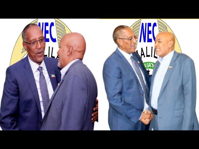 Muuse Biixi Oo Hambalyeeyay Madaxweyne Cirro Xilkii Somaliland Ku Wareejiyay Iyo Amaanka La Adkeeyay